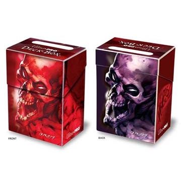 Image for Skull Red and Purple by Brom - Deck Boxes