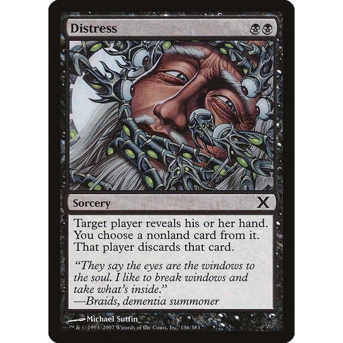 Image for Distress (136) (10E) - Magic: The Gathering