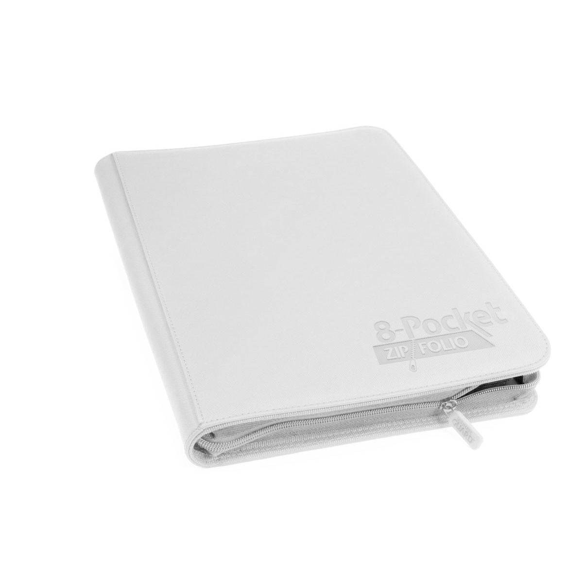Image for Binder - 8-Pocket ZipFolio XenoSkin - White - Storage Albums