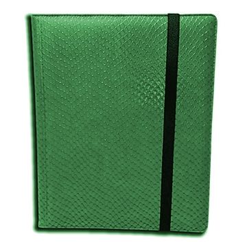 Image for Binder - 9-Pocket Dragon Hide - Green - Storage Albums