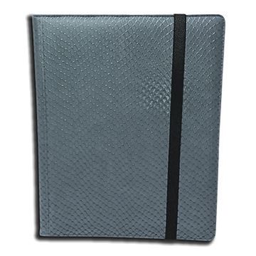 Image for Binder - 9-Pocket Dragon Hide - Grey - Storage Albums