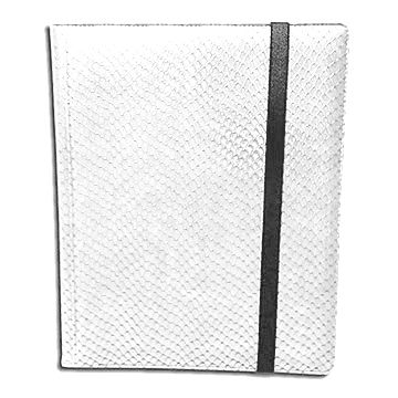 Image for Binder - 9-Pocket Dragon Hide - White - Storage Albums