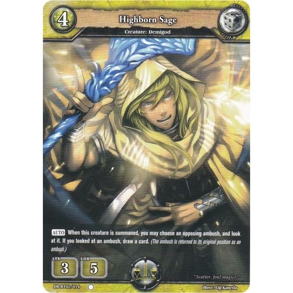 Image for Highborn Sage (DB-BT02/014) (BP02) - Dragoborne