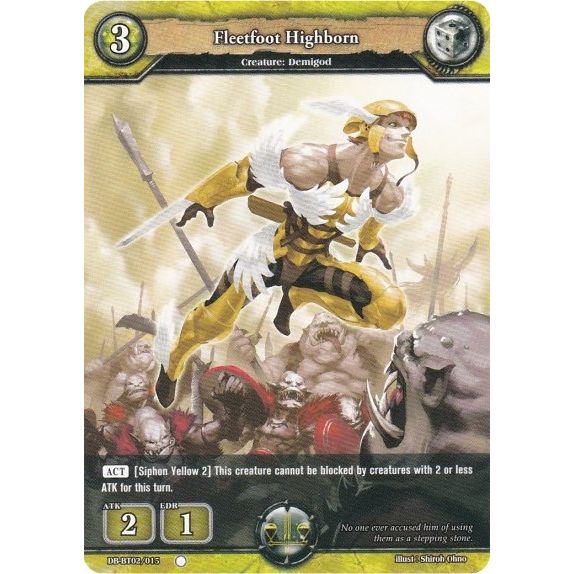 Image for Fleetfoot Highborn (DB-BT02/015) (BP02) - Dragoborne