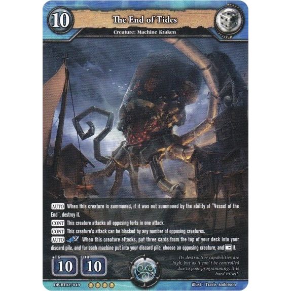 Image for The End of Tides (DB-BT02/049) (BP02) - Dragoborne