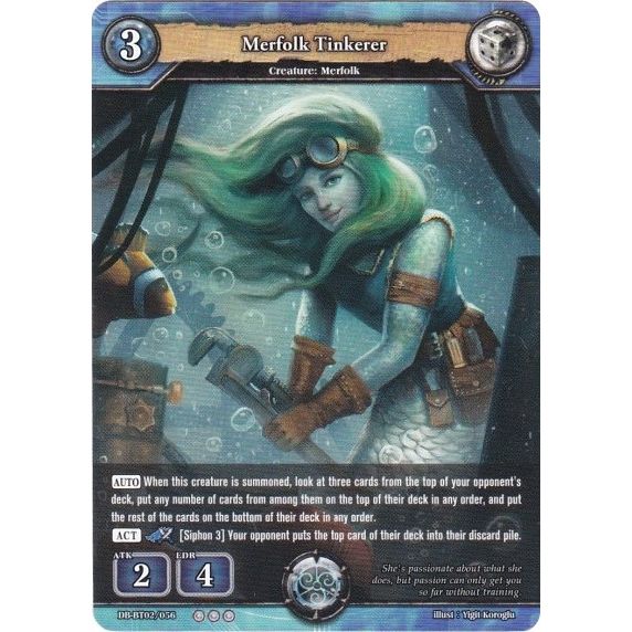 Image for Merfolk Tinkerer (DB-BT02/056) (BP02) - Dragoborne