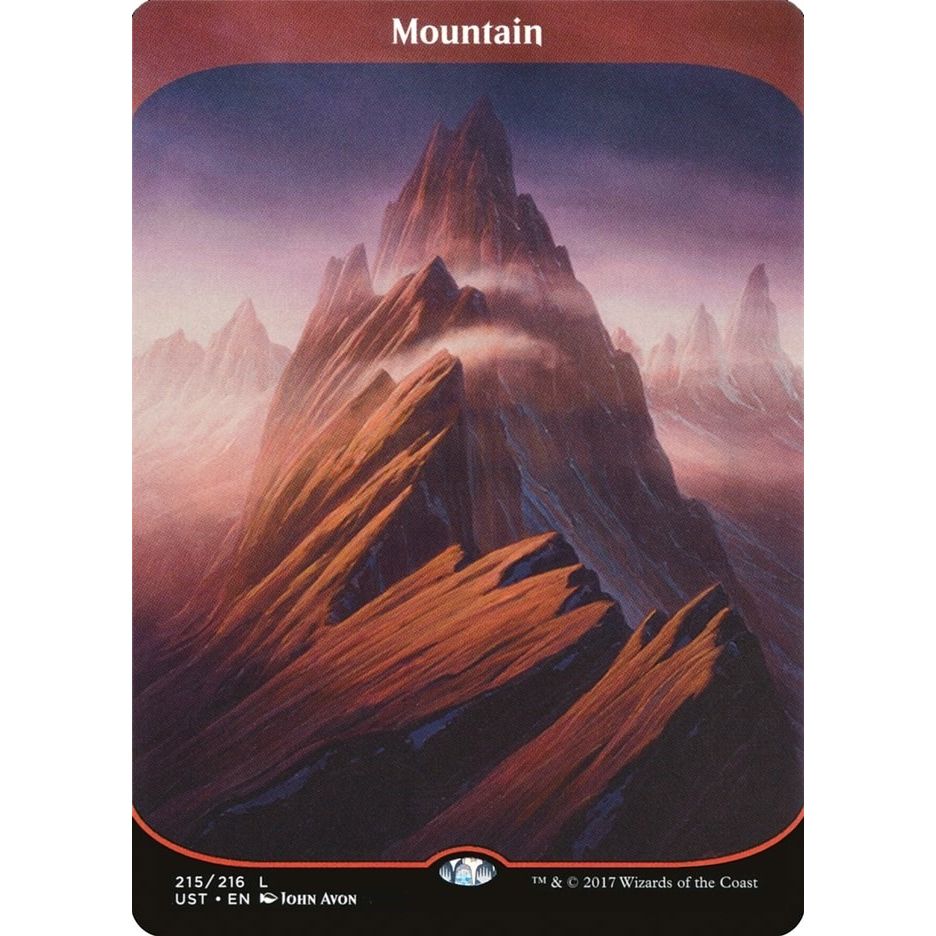 Image for Mountain (215) (UST) - Magic: The Gathering