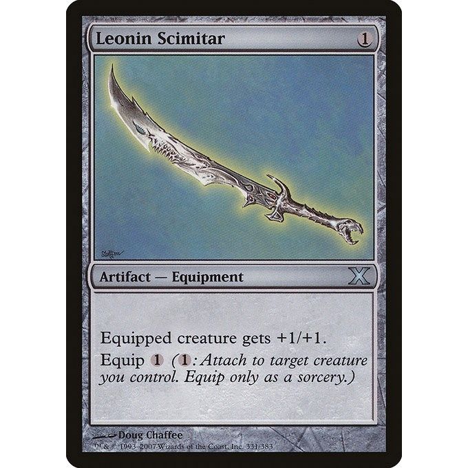 Image for Leonin Scimitar (331) (10E) - Magic: The Gathering