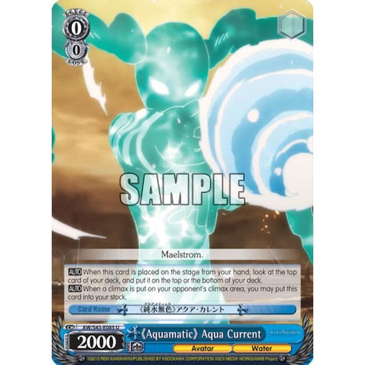Image for "Aquamatic" Aqua Current (AW/S43-E085 U) (AW/S43) - Weiss Schwarz