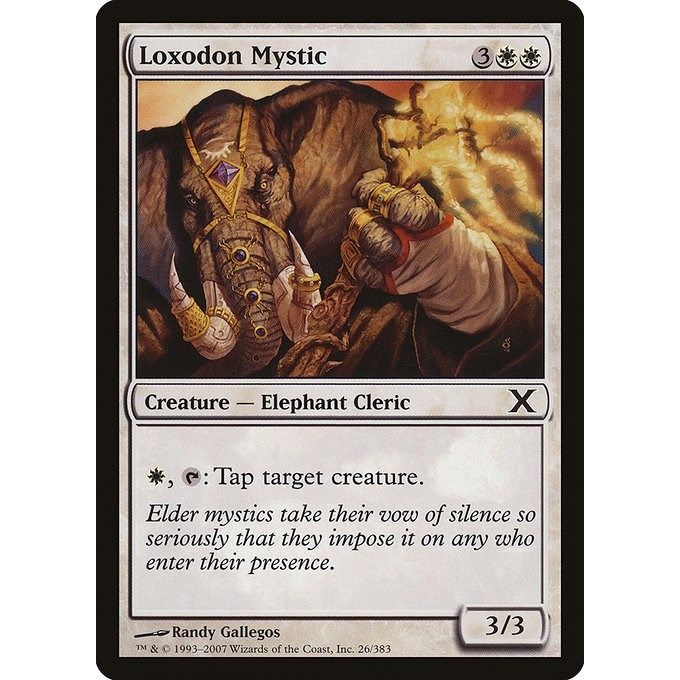 Image for Loxodon Mystic (26) (10E) - Magic: The Gathering
