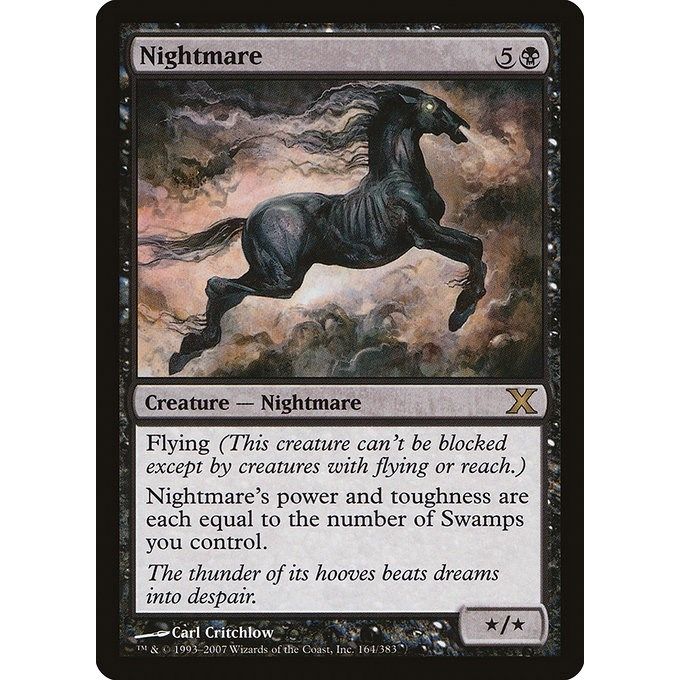 Image for Nightmare (164) (10E) - Magic: The Gathering