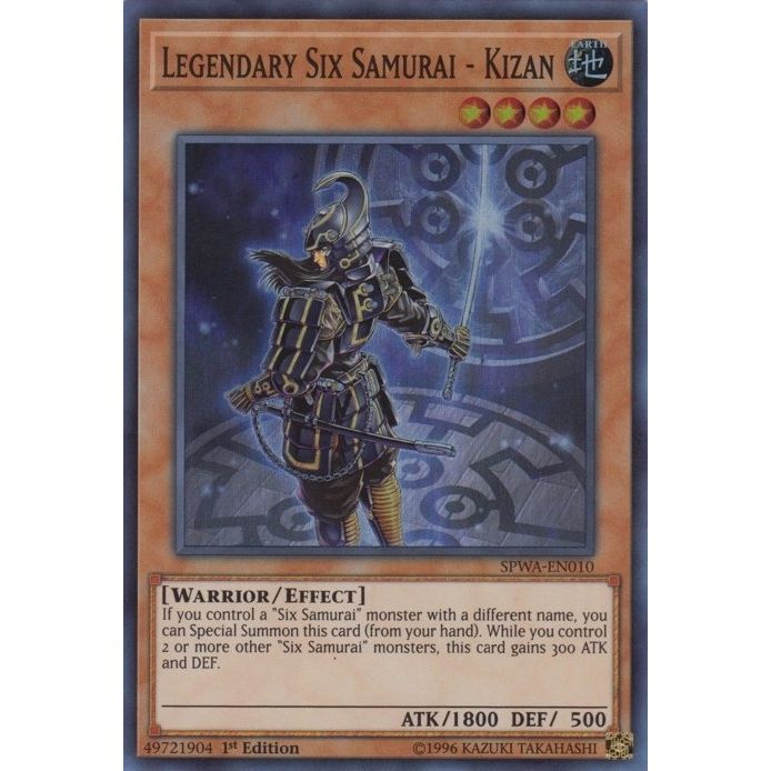 Image for Legendary Six Samurai - Kizan (SPWA-EN010) (SPWA) - YuGiOh