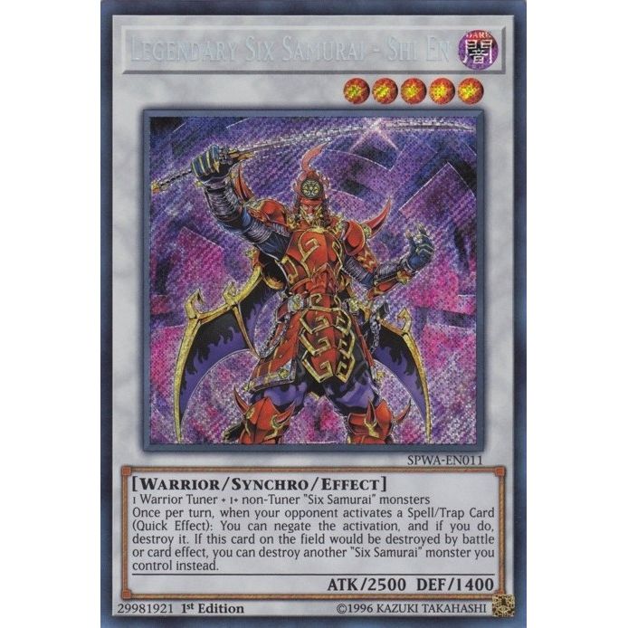 Image for Legendary Six Samurai - Shi En (SPWA-EN011) (SPWA) - YuGiOh
