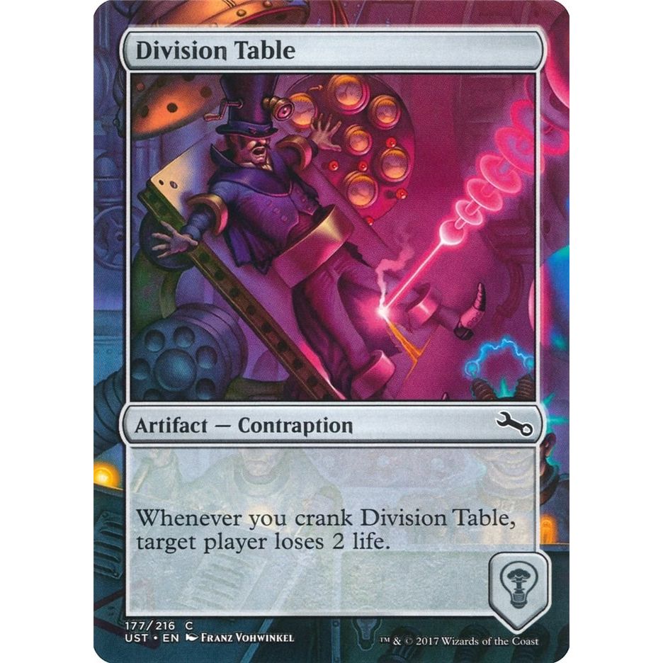 Image for Division Table (177) (UST) - Magic: The Gathering