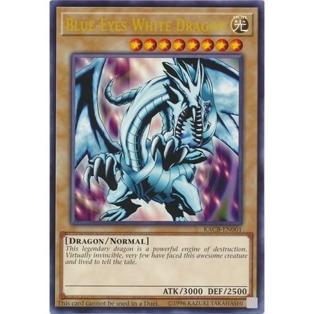 Image for Blue-Eyes White Dragon (Oversized) (KACB-EN001) (SEALED) - YuGiOh