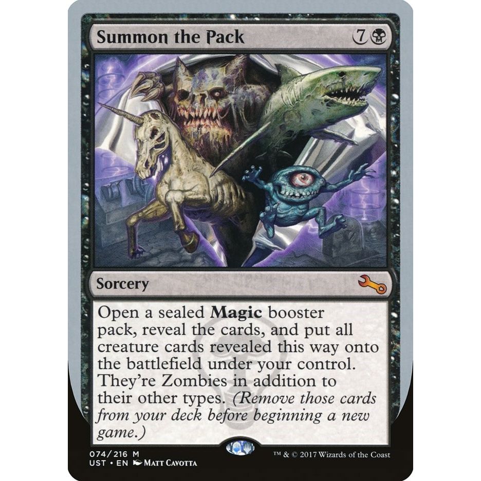 Image for Summon the Pack (74) (UST) - Magic: The Gathering