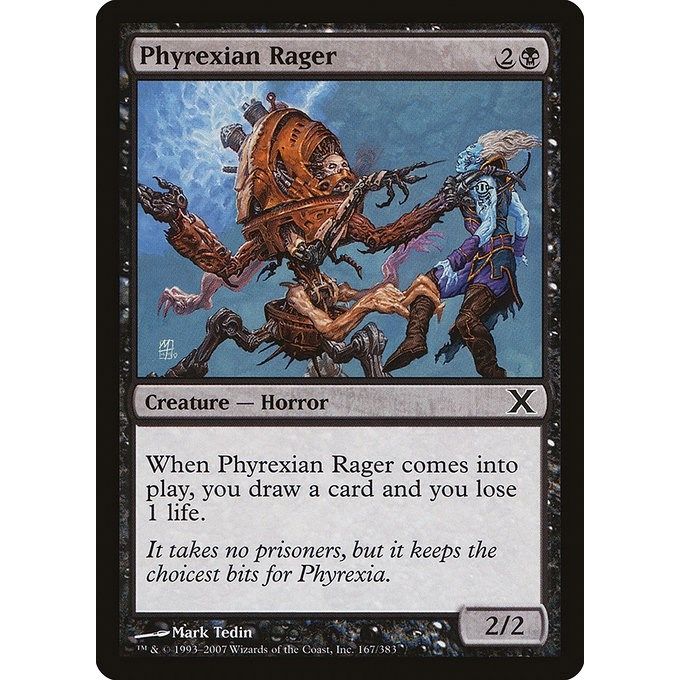 Image for Phyrexian Rager (167) (10E) - Magic: The Gathering