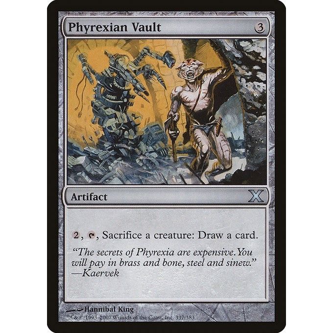 Image for Phyrexian Vault (337) (10E) - Magic: The Gathering