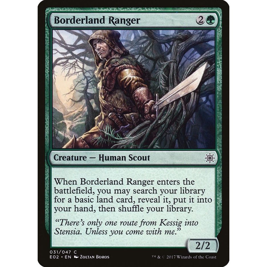 Image for Borderland Ranger (31) (E02) - Magic: The Gathering