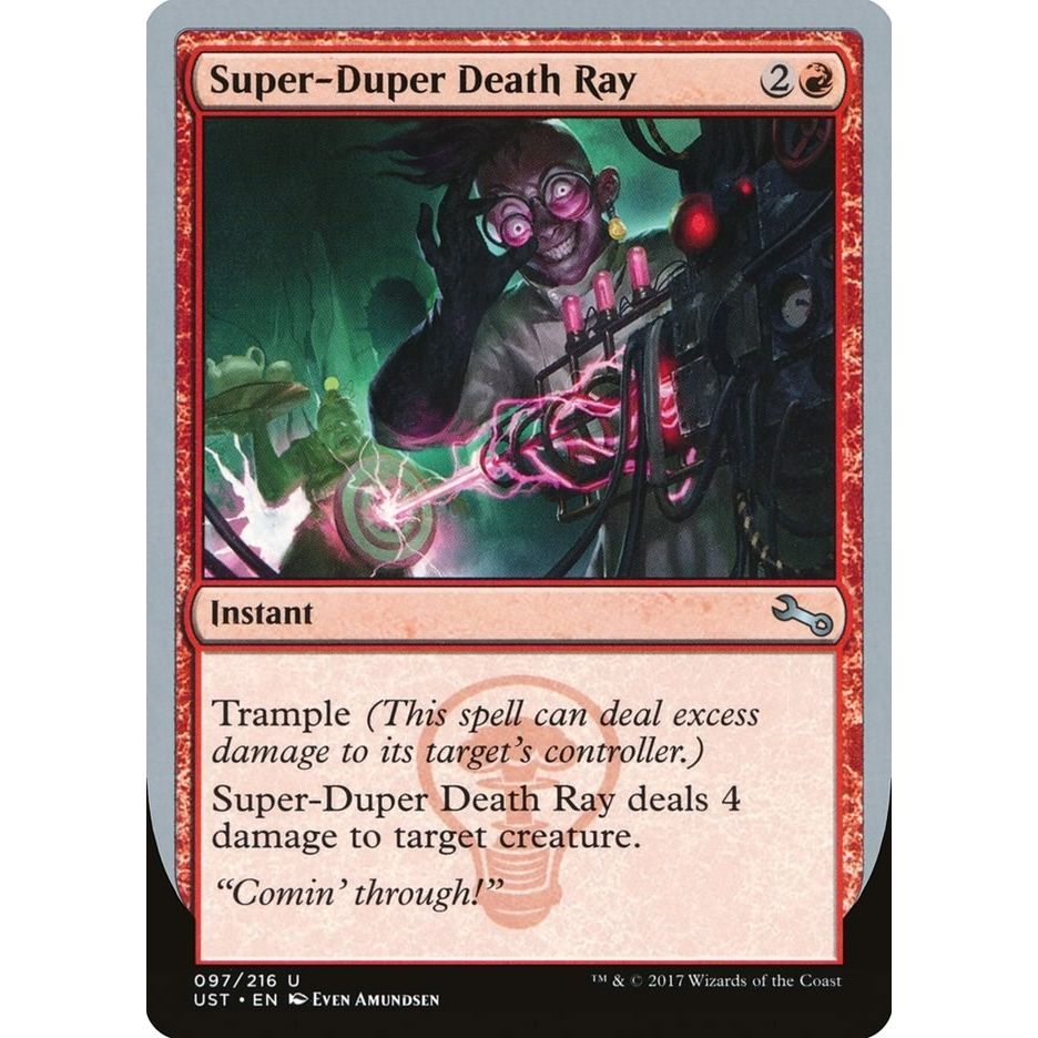 Image for Super-Duper Death Ray (97) (UST) - Magic: The Gathering