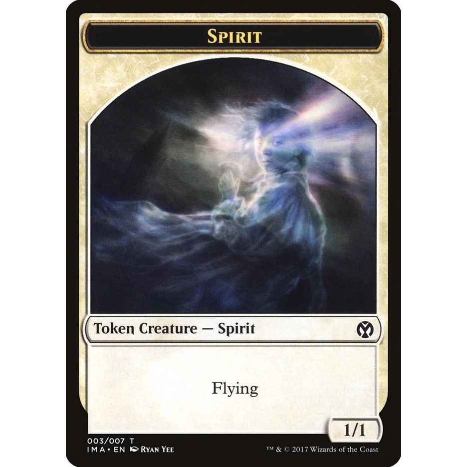 Image for Spirit Token (003) (3) (IMA) - Magic: The Gathering