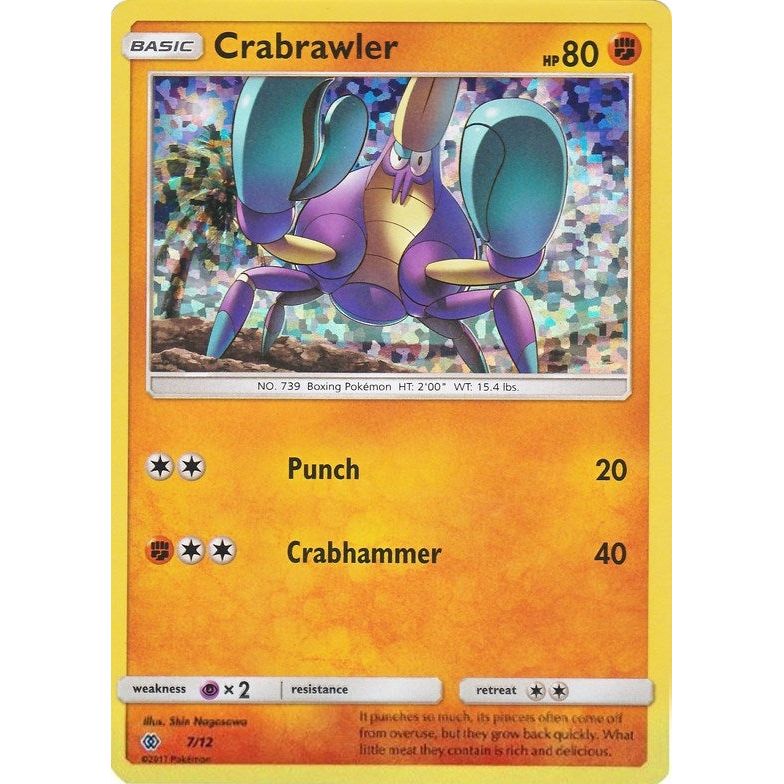 Image for Crabrawler (007/012) (MCD17) - Pokemon