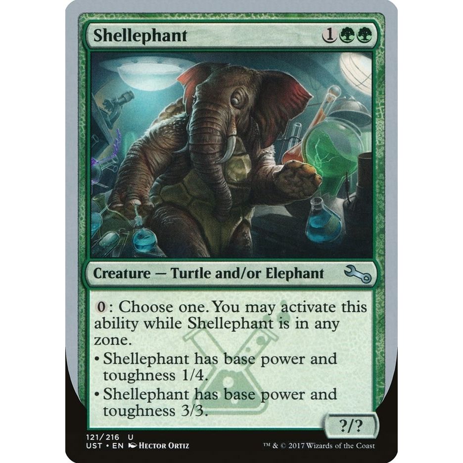Image for Shellephant (121) (UST) - Magic: The Gathering