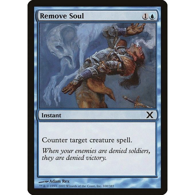 Image for Remove Soul (100) (10E) - Magic: The Gathering