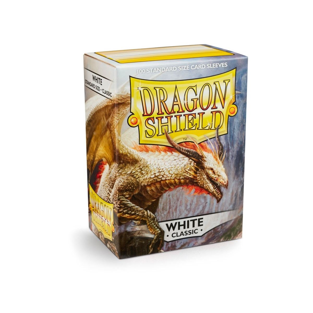 Image for Dragon Shield Classic - White (100-Pack) - Card Sleeves