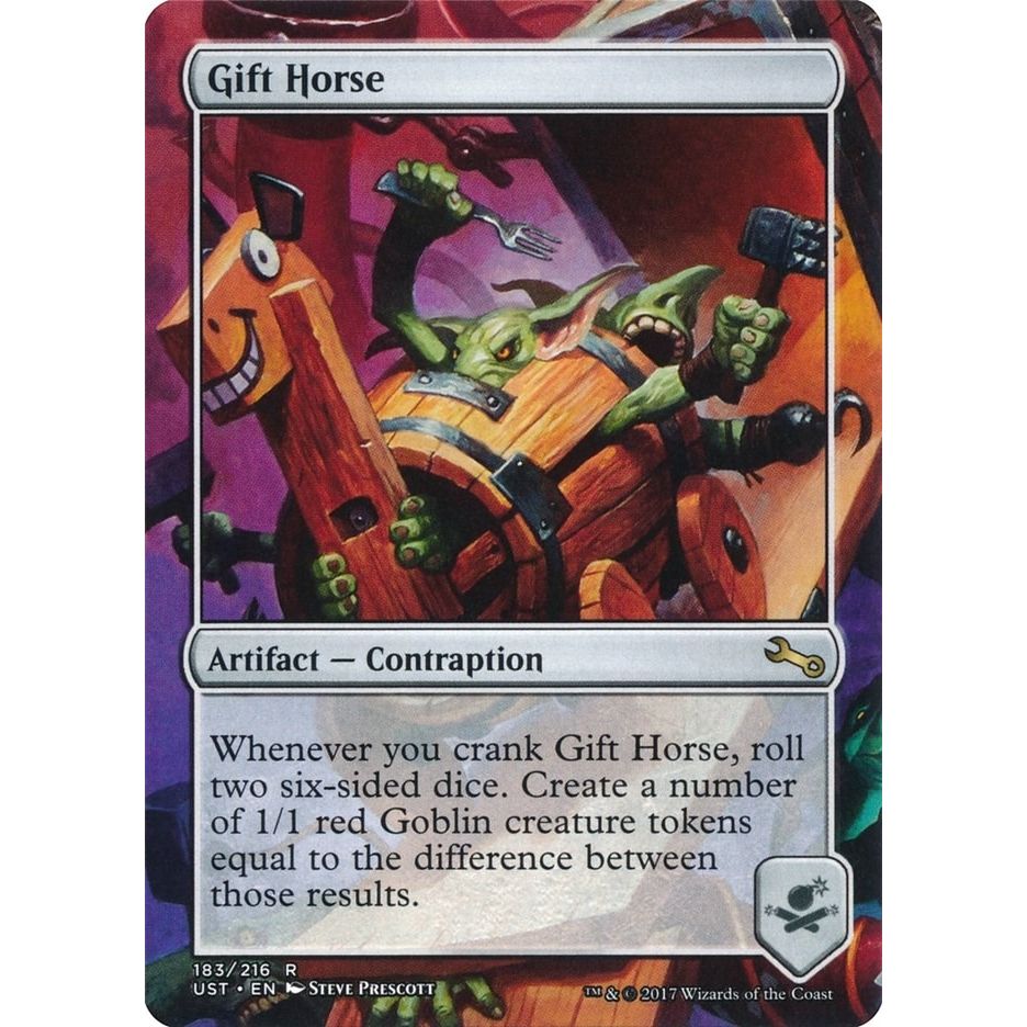 Image for Gift Horse (183) (UST) - Magic: The Gathering