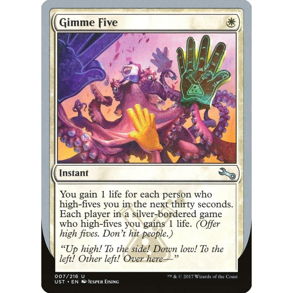 Image for Gimme Five (7) (UST) - Magic: The Gathering