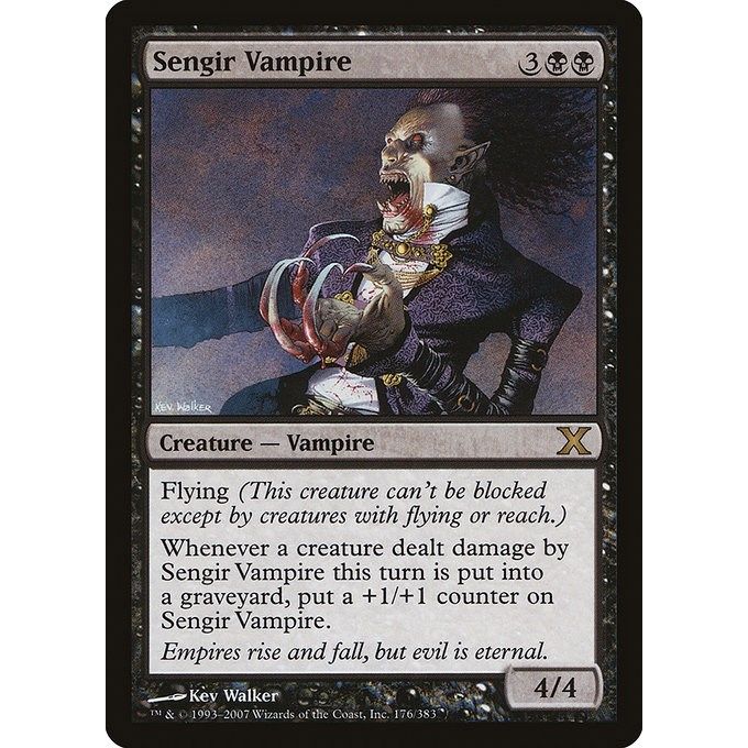 Image for Sengir Vampire (176) (10E) - Magic: The Gathering