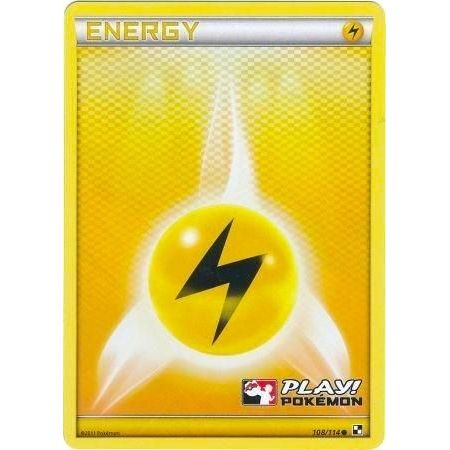 Image for Lightning Energy - 108/114 (Play! Pokemon) (108/114) (PR) - Pokemon
