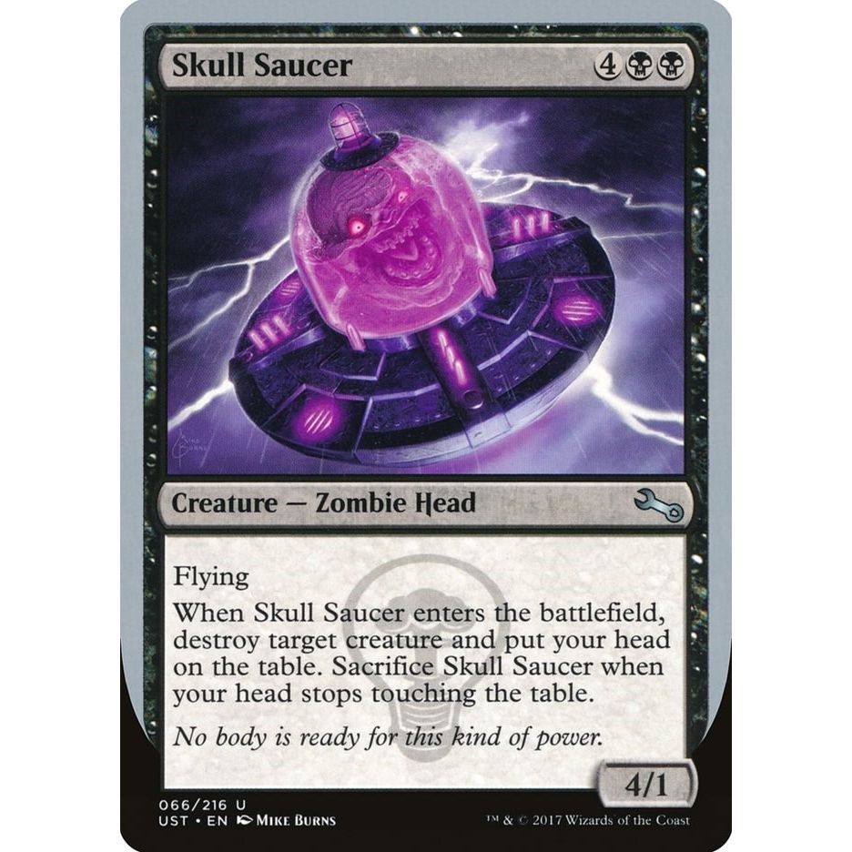 Image for Skull Saucer (66) (UST) - Magic: The Gathering