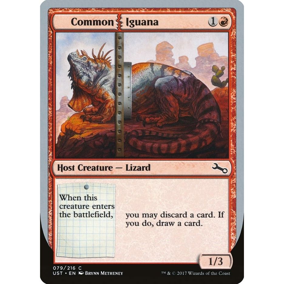 Image for Common Iguana (79) (UST) - Magic: The Gathering