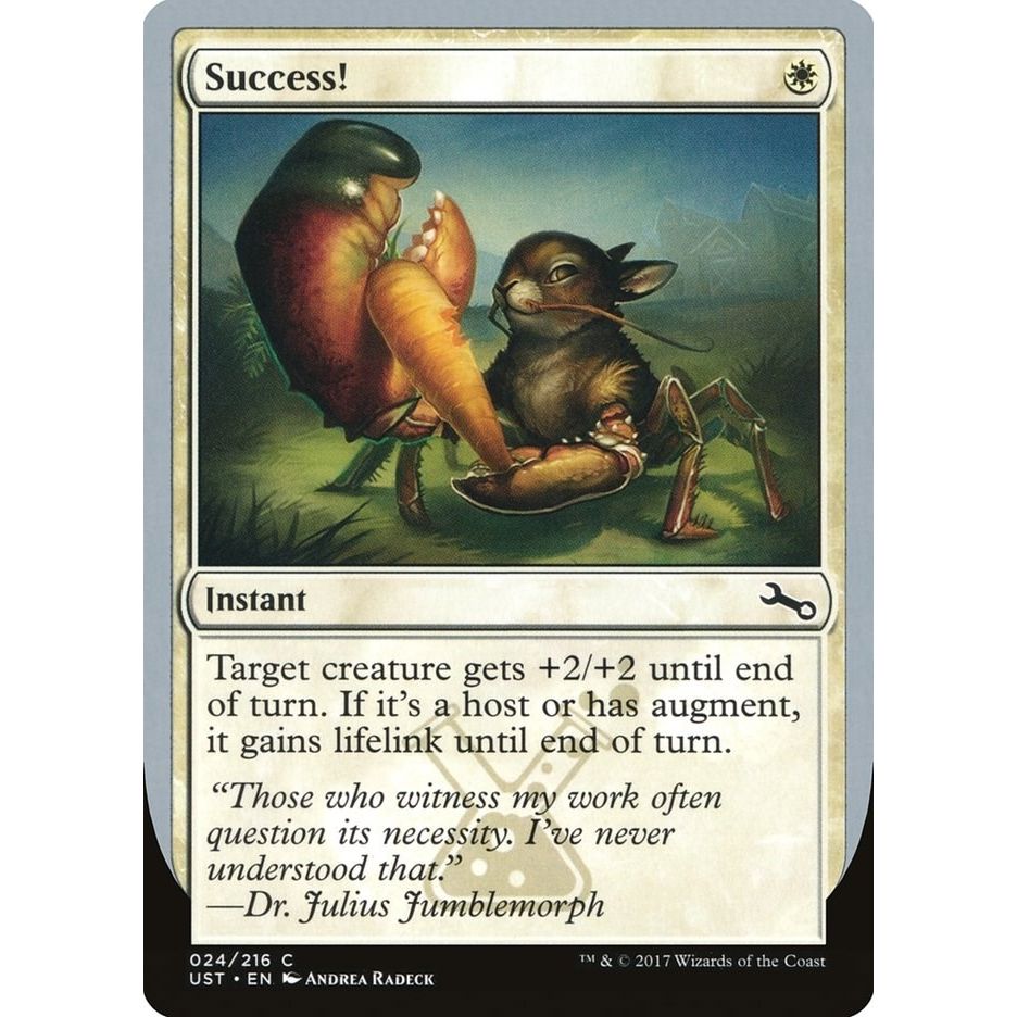 Image for Success! (24) (UST) - Magic: The Gathering