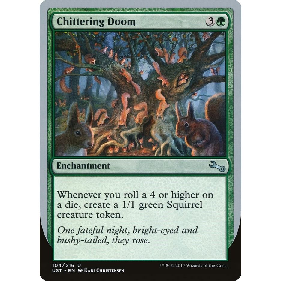 Image for Chittering Doom (104) (UST) - Magic: The Gathering