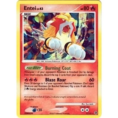 Image for Entei - 4/132 (Cracked Ice Holo) (004/132) (MCAP) - Pokemon