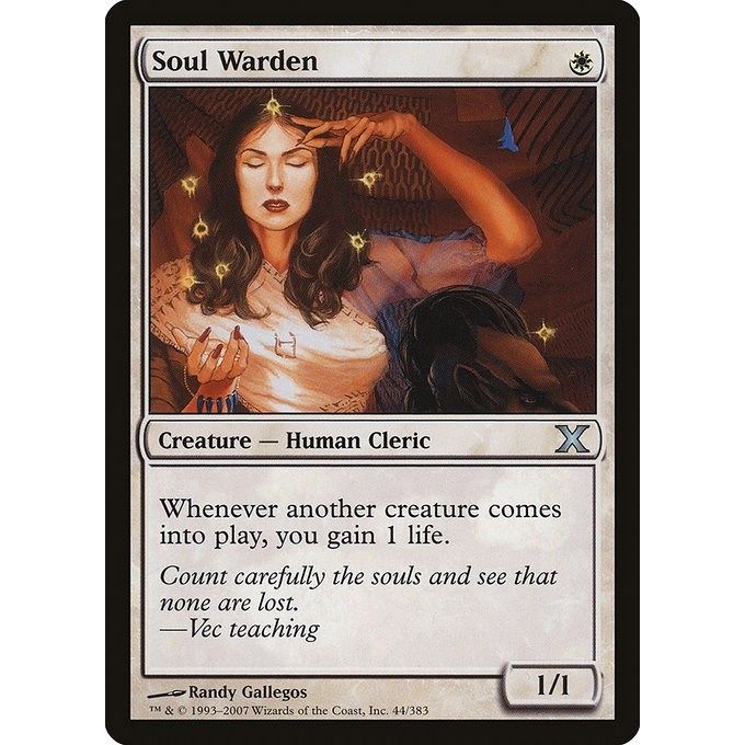 Image for Soul Warden (44) (10E) - Magic: The Gathering