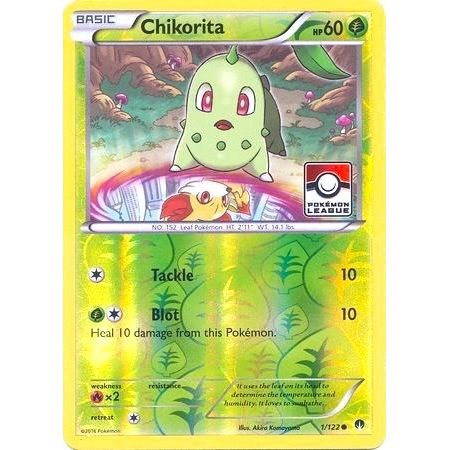 Image for Chikorita - 1/122 (Pokemon League) (001/122) (PR) - Pokemon