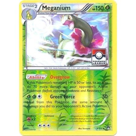 Image for Meganium - 3/122 (Pokemon League) (003/122) (PR) - Pokemon