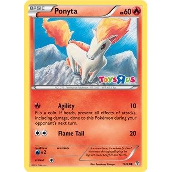 Image for Ponyta - 14/83 (Toys R Us Promo) (014/083) (MCAP) - Pokemon