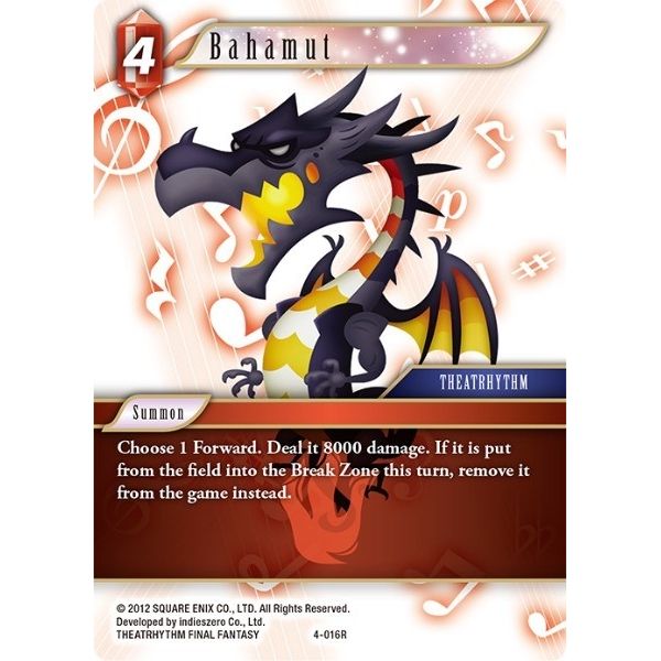 Image for Bahamut (4-016R) (OP4) - Final Fantasy TCG