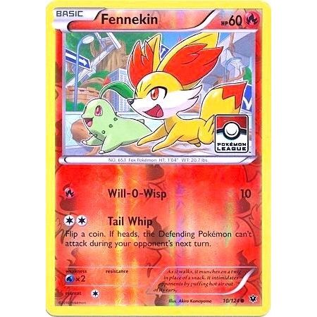 Image for Fennekin - 10/124 (Pokemon League) (010/124) (PR) - Pokemon