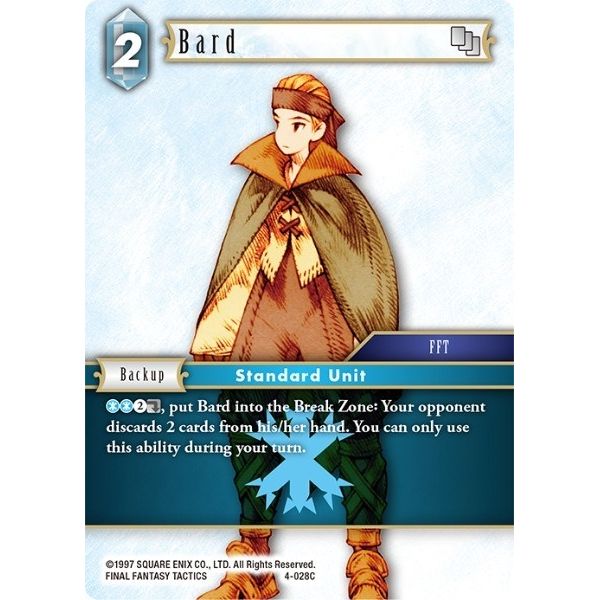 Image for Bard (4-028C) (4-028C) (OP4) - Final Fantasy TCG