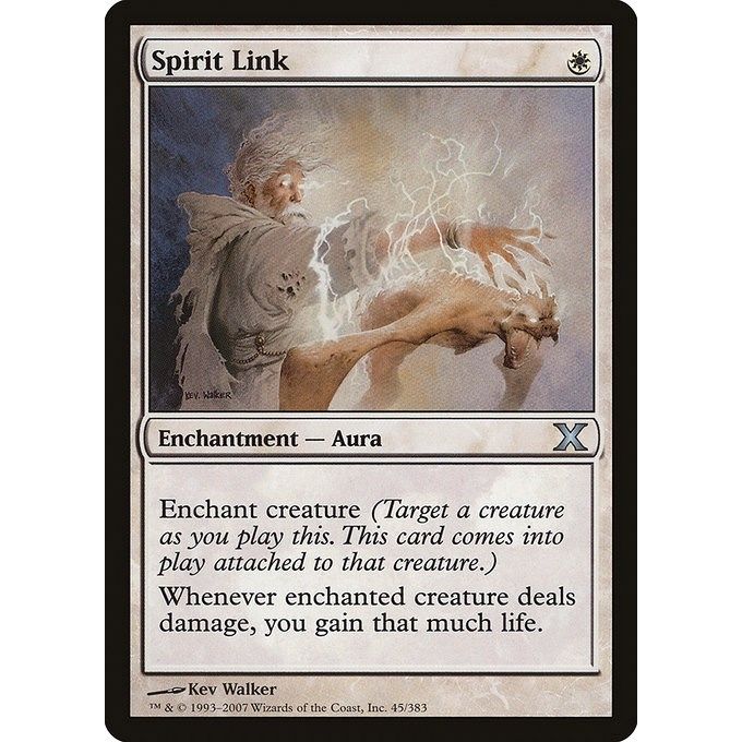 Image for Spirit Link (45) (10E) - Magic: The Gathering