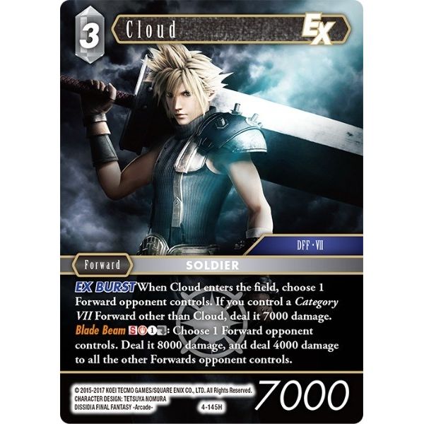 Image for Cloud EX (4-145H) (OP4) - Final Fantasy TCG