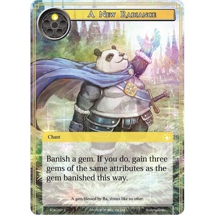 Image for A New Radiance (ADK-001) (ADK) - Force of Will