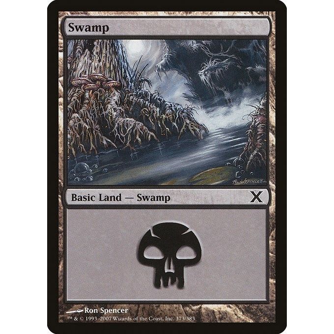 Image for Swamp (373) (373) (10E) - Magic: The Gathering