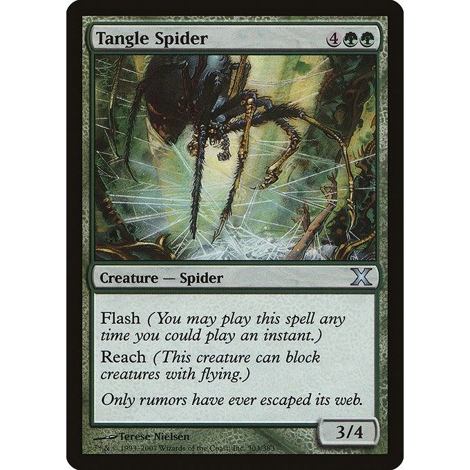 Image for Tangle Spider (303) (10E) - Magic: The Gathering